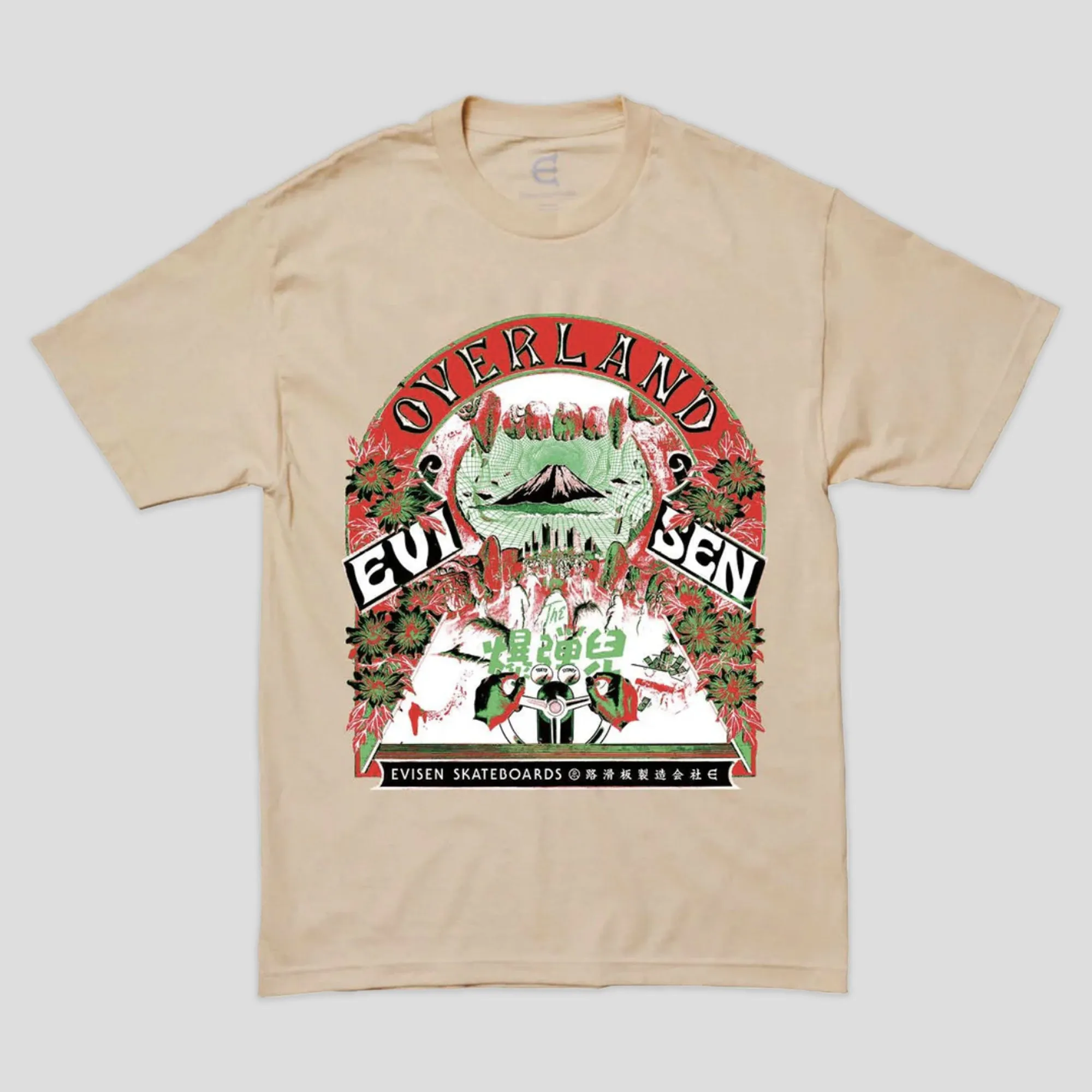 Evisen Overland T-Shirt -  Sand Timeless Layering