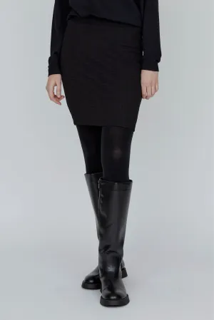 Tassel accents Suvi Skirt - Black