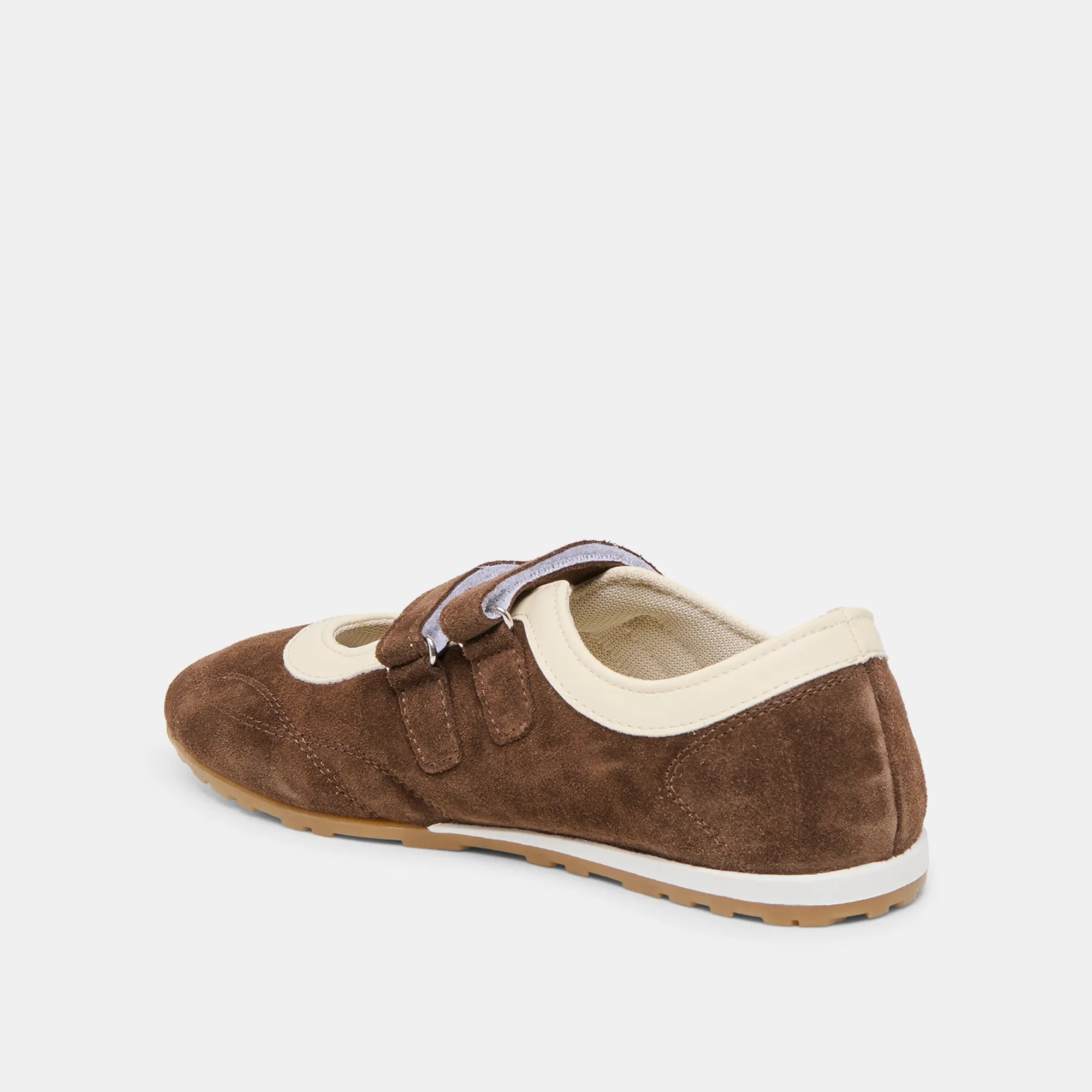 Kind Walk orthopedic SWAN SNEAKERS DK BROWN SUEDE