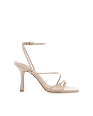 SYLVIA - NUDE PATENT Winter Heels