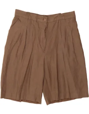 Versatile Piece BELFE Womens High Waist Casual Shorts IT 50 XL W34 Brown