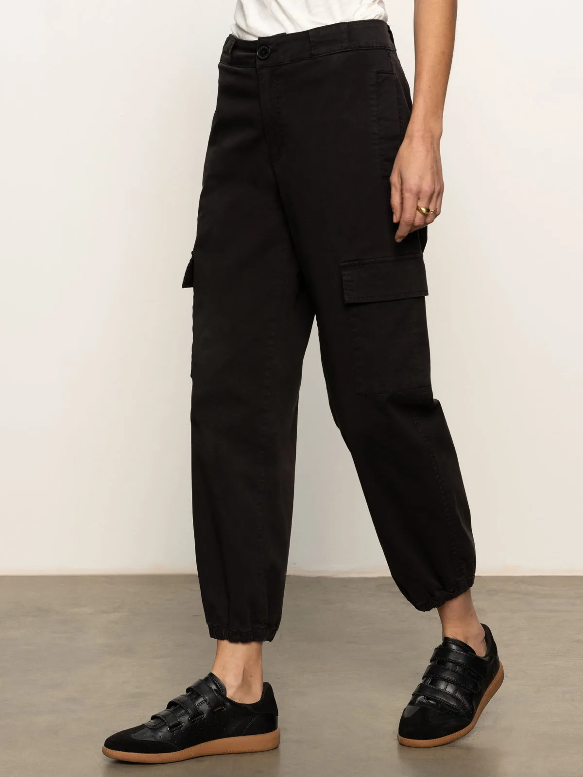 Take Over Jogger Mid-Rise Pant Black Lightweight Flex