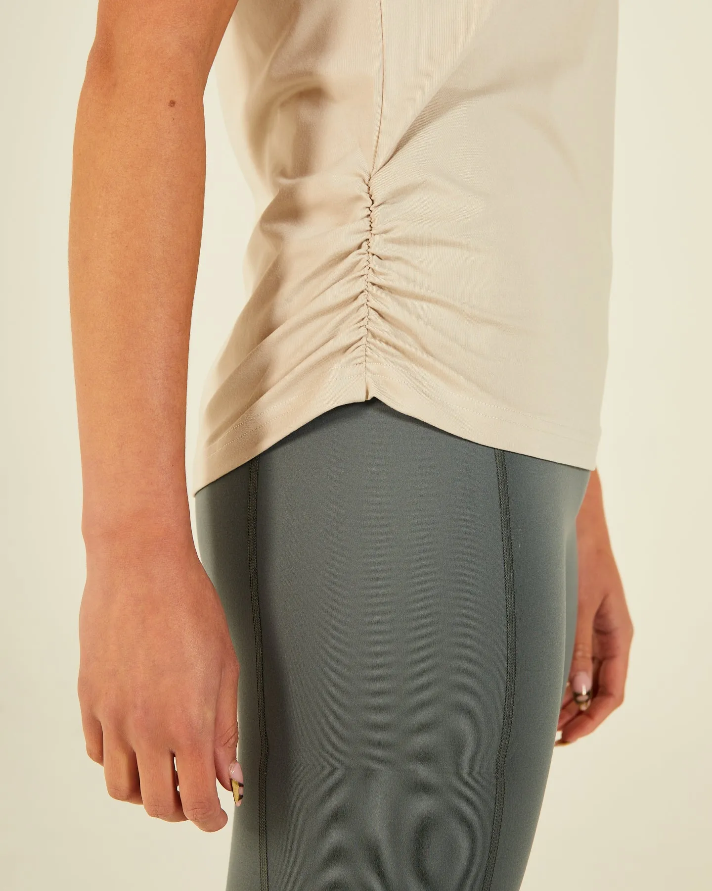 Comfortable and stylish Anti Pilling Surface Tala Tee Soft Clay