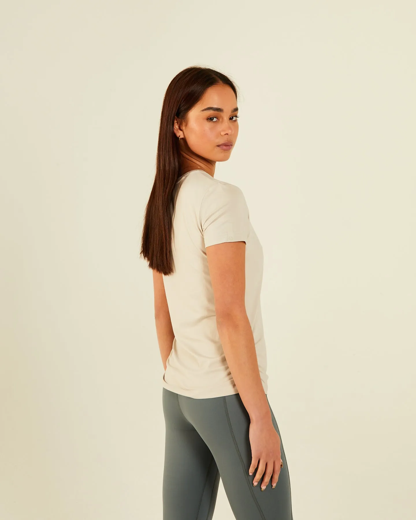 Comfy Fit Wear Tala Tee Soft Clay