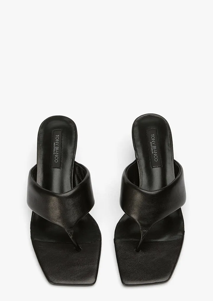 Block Heel Taser Black Vintage