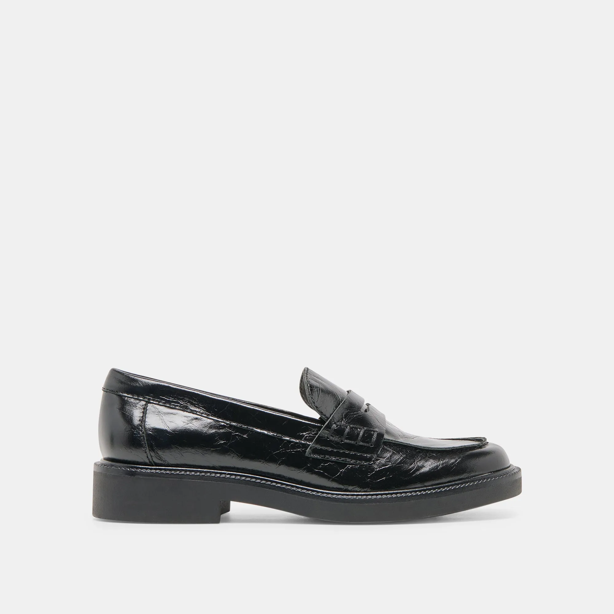 Forest camp Sleek Fit TIGGY LOAFERS MIDNIGHT CRINKLE PATENT