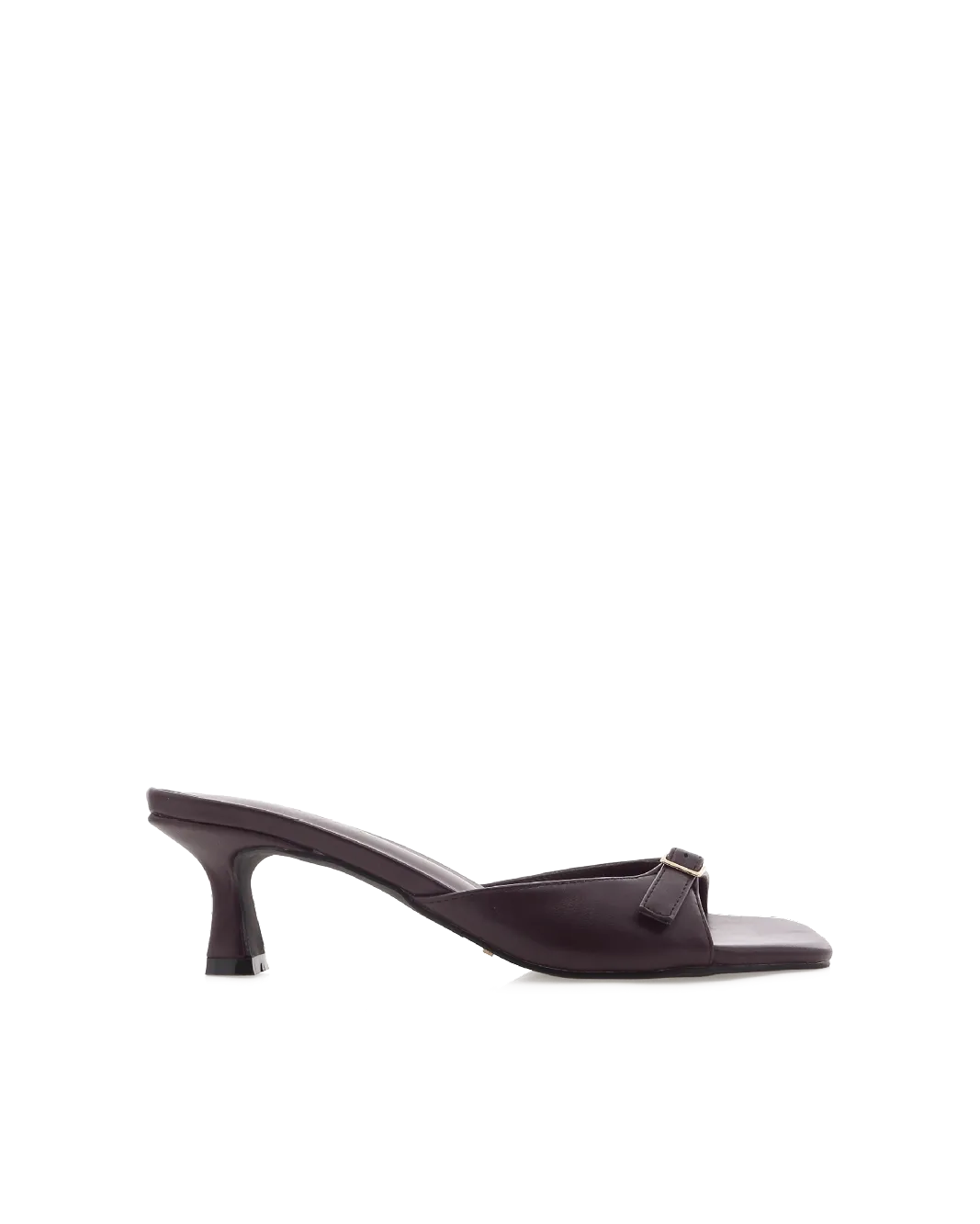 high heel sandals TILDEN - DARK CACAO