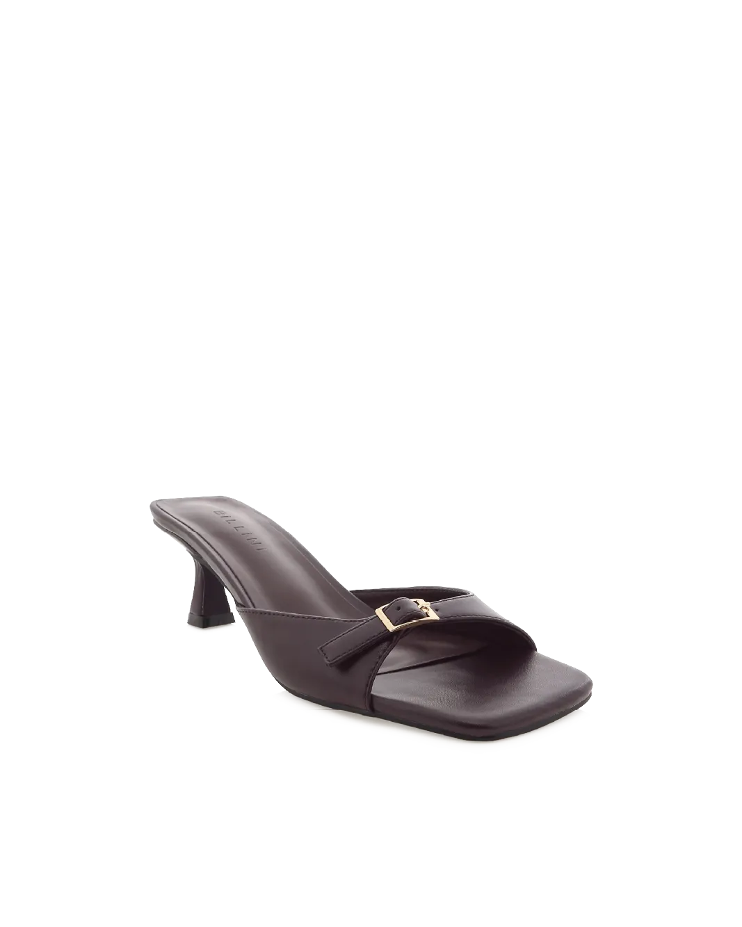 Satin Wedding Shoes TILDEN - DARK CACAO