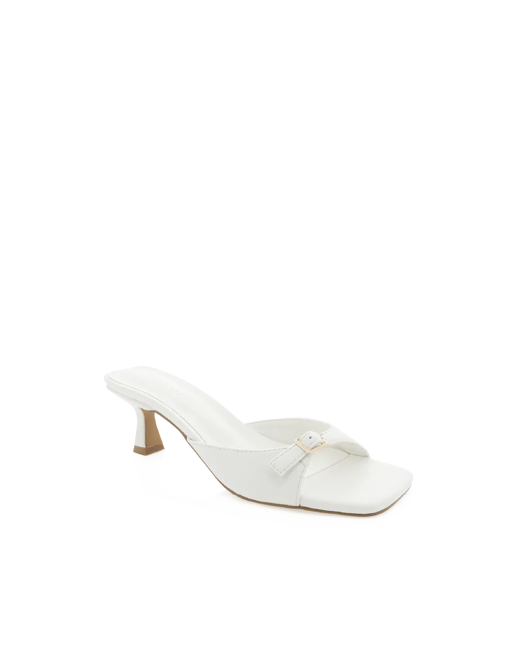 Vintage Style Heels Classic Wedding Heels TILDEN - WHITE