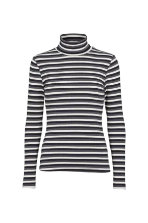 Ludmilla High-neck - whisper white/dark grey mel./black Sporty Style Wear