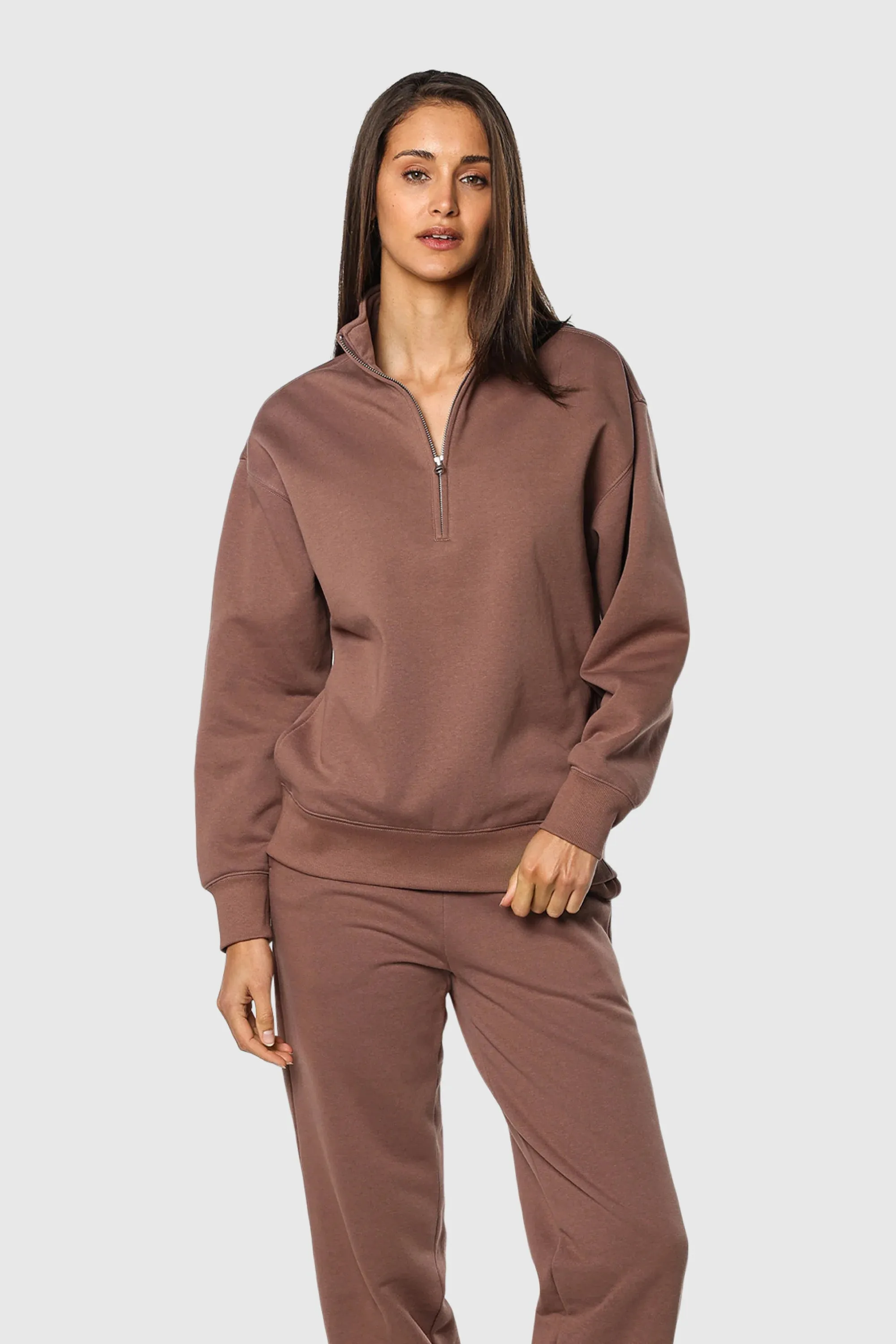 Brand Reputation Fleece Half Zip