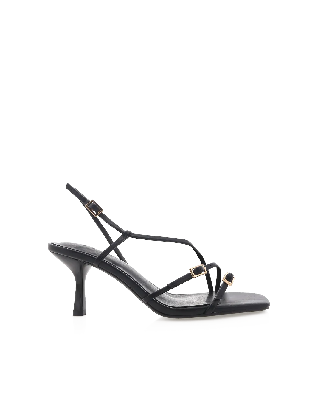 TOSHIE - BLACK Fashion Booties Wide Fit Heels