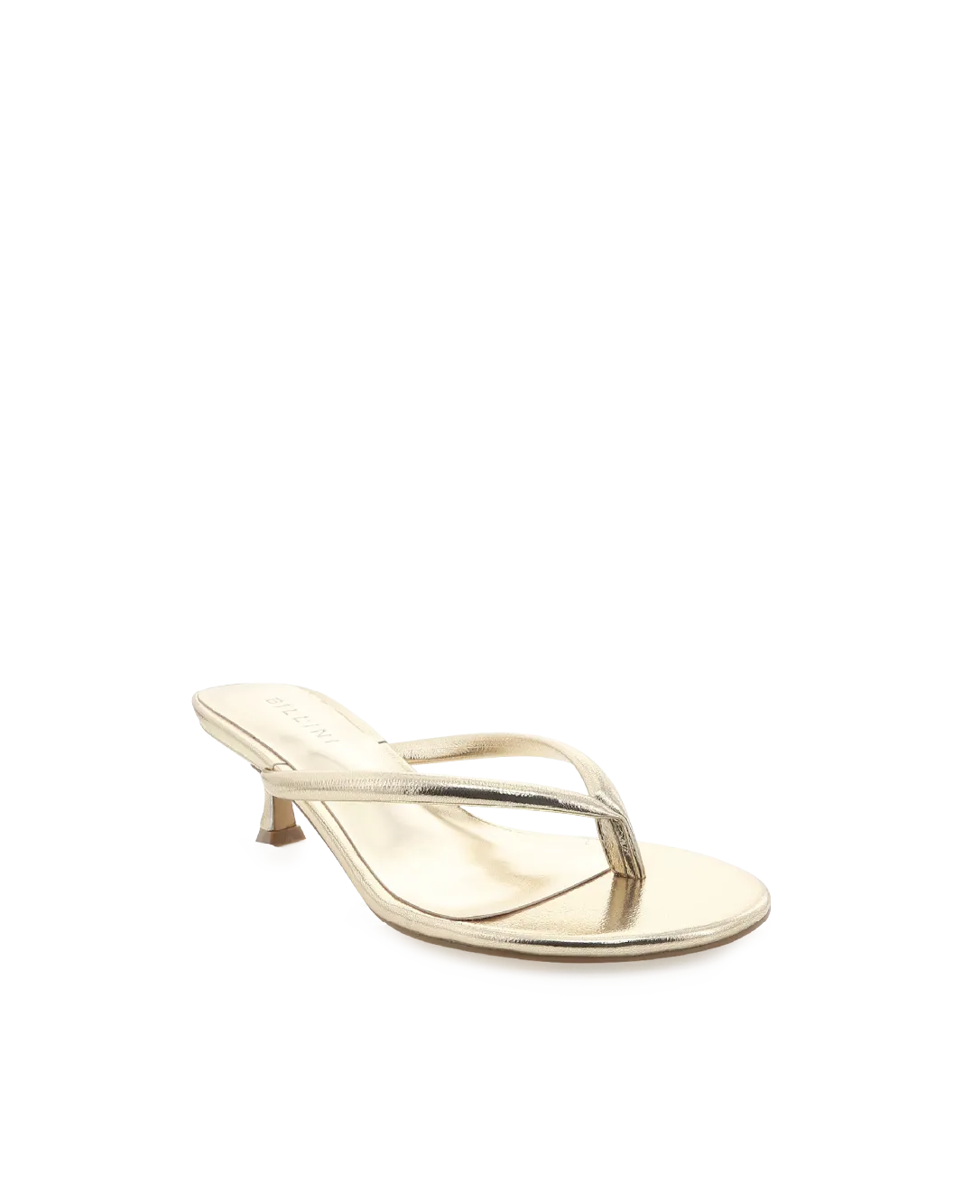 Elegant Platform Sandals ESTI - GOLD METALLIC