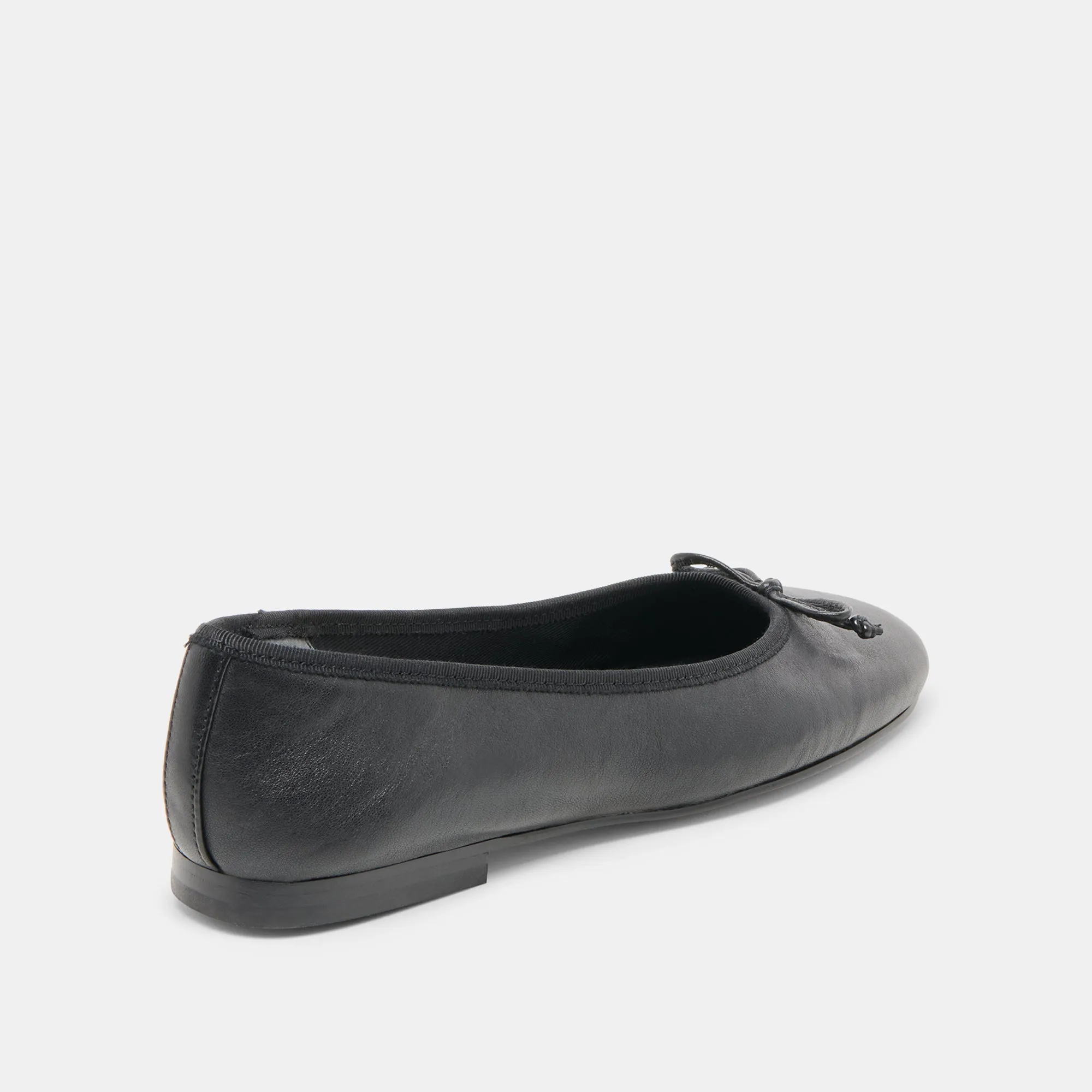 RITLA BALLET FLATS BLACK LEATHER Urban Day Pastel Love