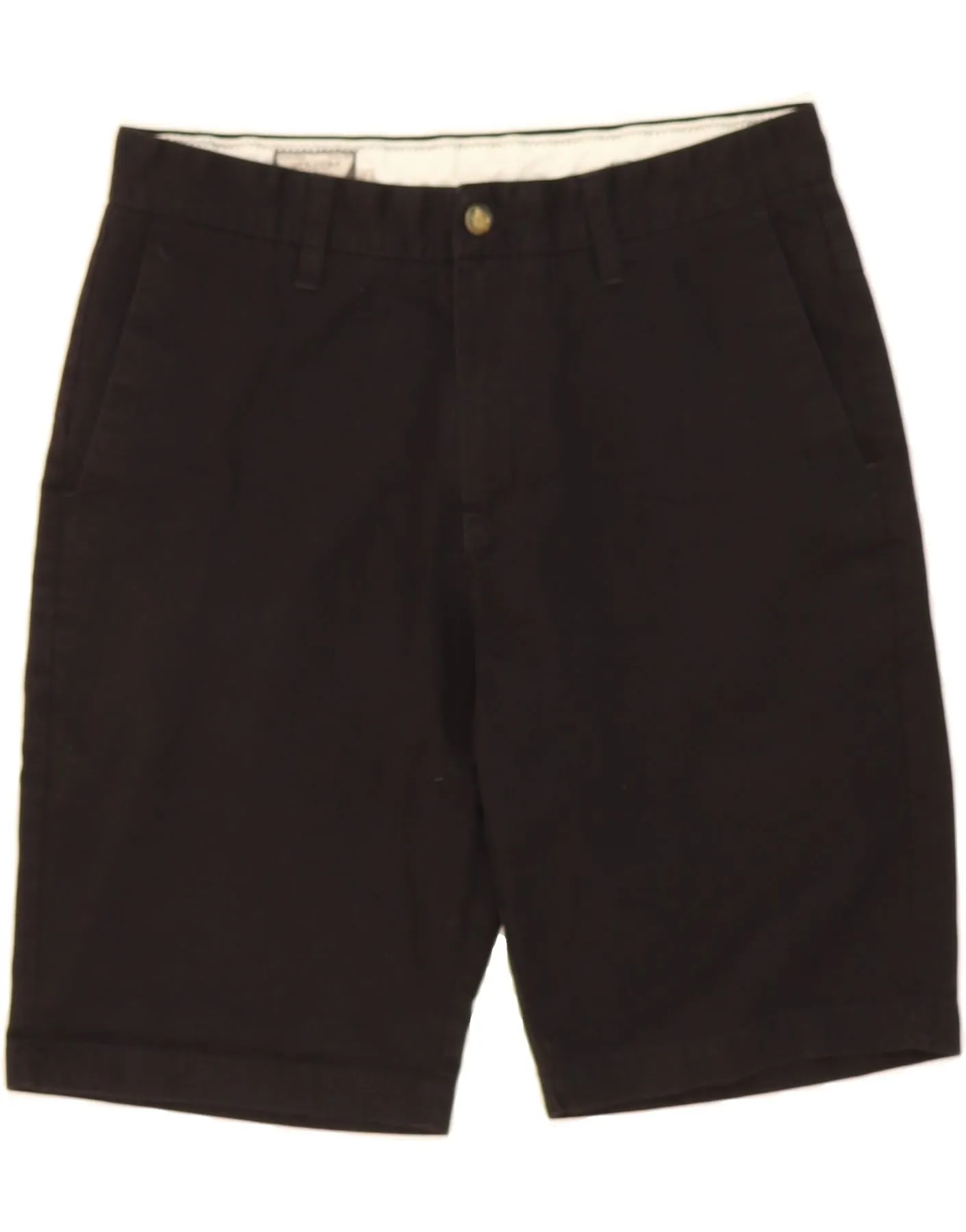 VOLCOM Womens Chino Shorts W30 Medium Black Cotton Tropical theme