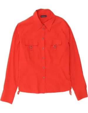 mix and match TOM TAILOR Womens Shirt Blouse IT 42 Medium Red Polyester
