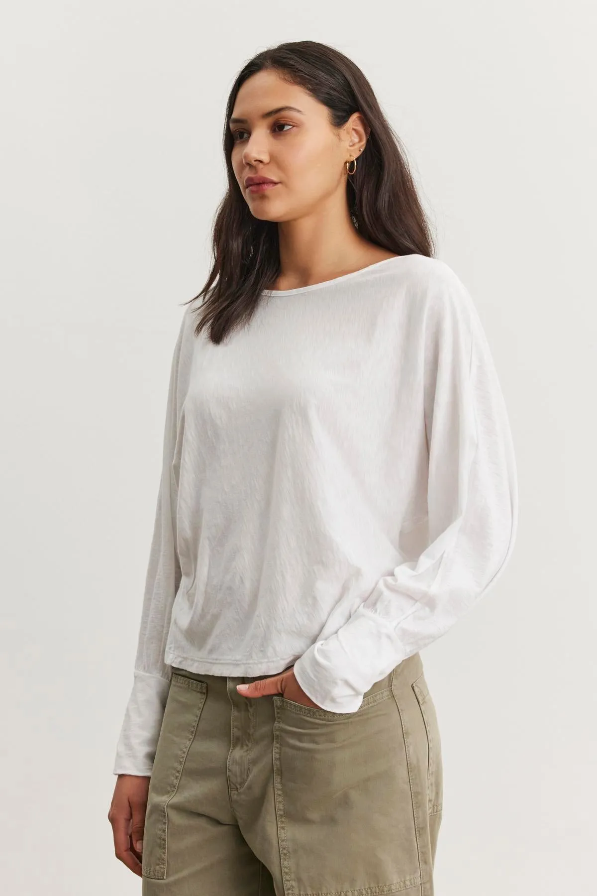 TRISTEN TEE Beaded details