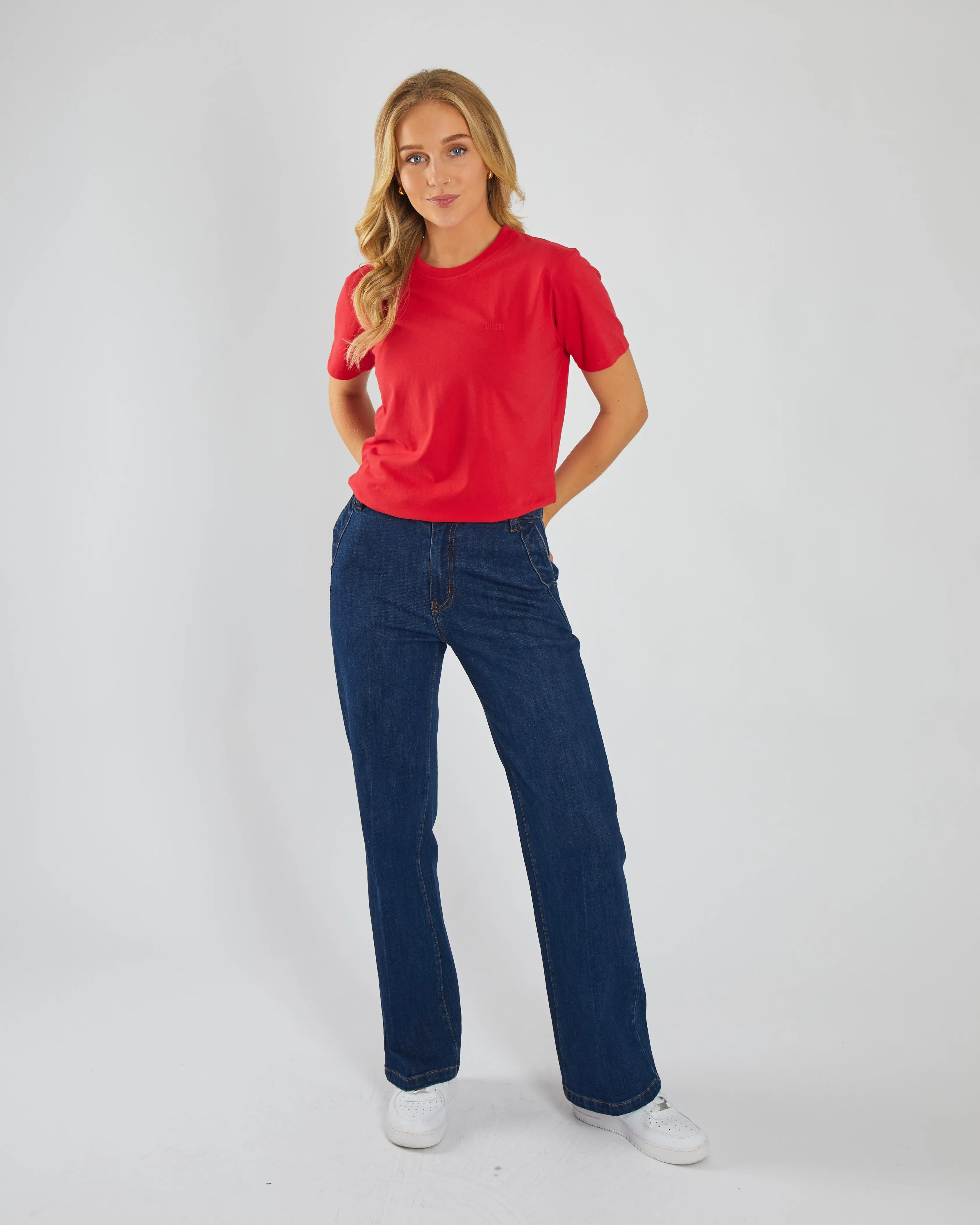 Basic Layer Jada Basic O Neck Tango Red