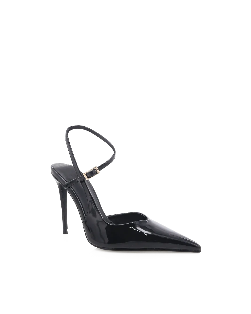 GESA - BLACK PATENT Party Shoes Comfortable Shoes