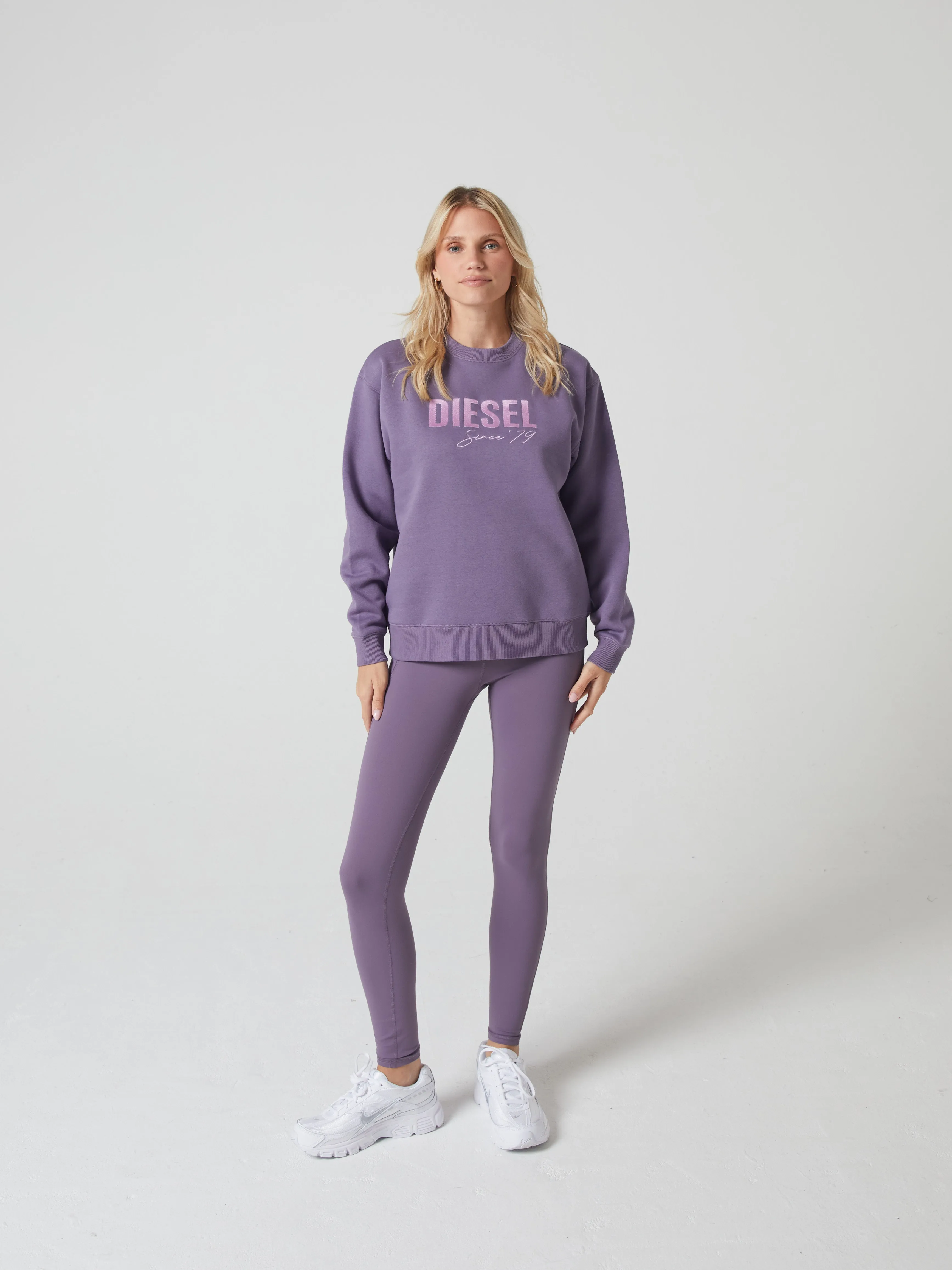 Nori Sweatshirt Lavender Dust Breathable fabric