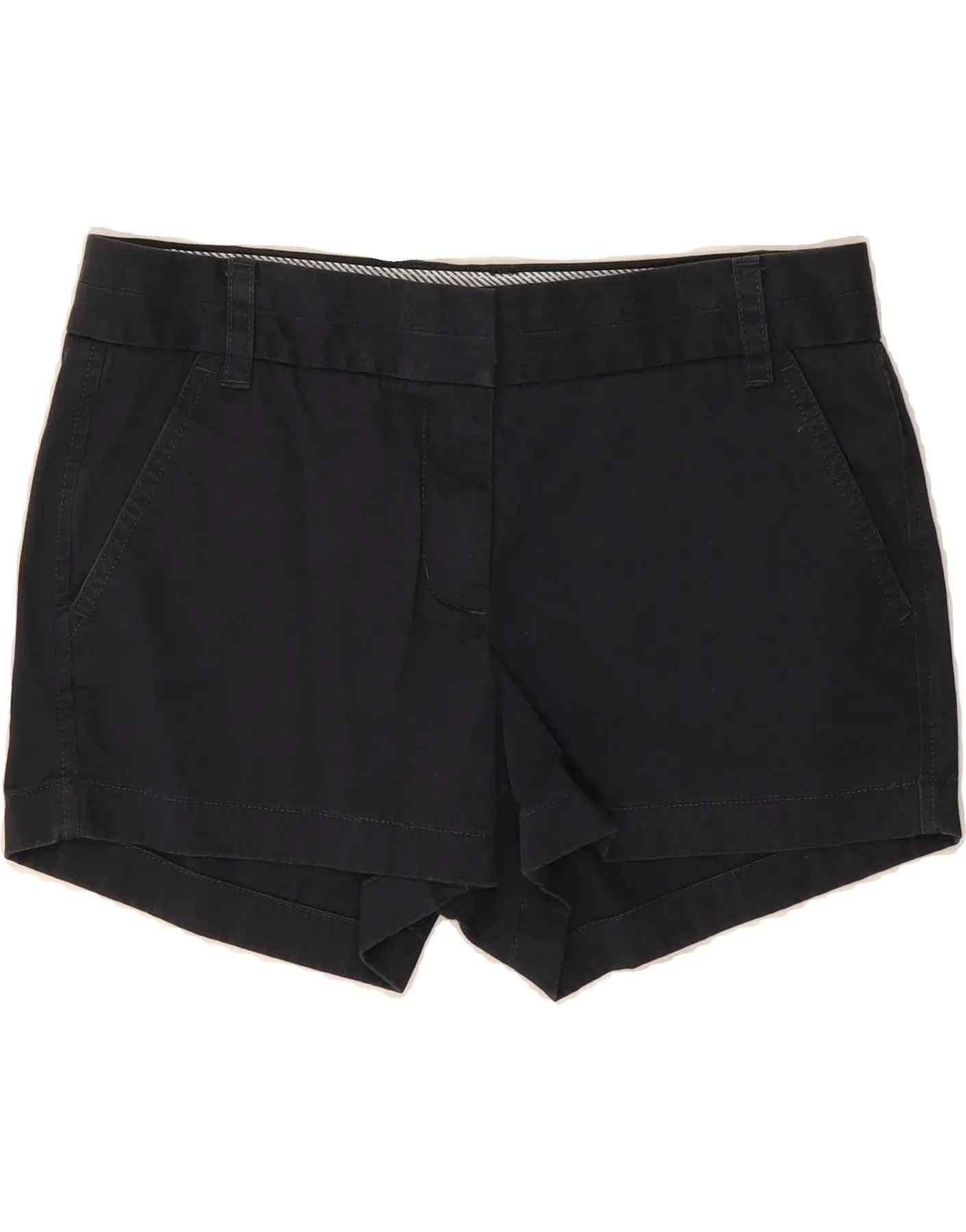 Summer Must-have Summer Camp J. CREW Womens Broken In Chino Shorts US 6 Medium W32  Navy Blue Cotton