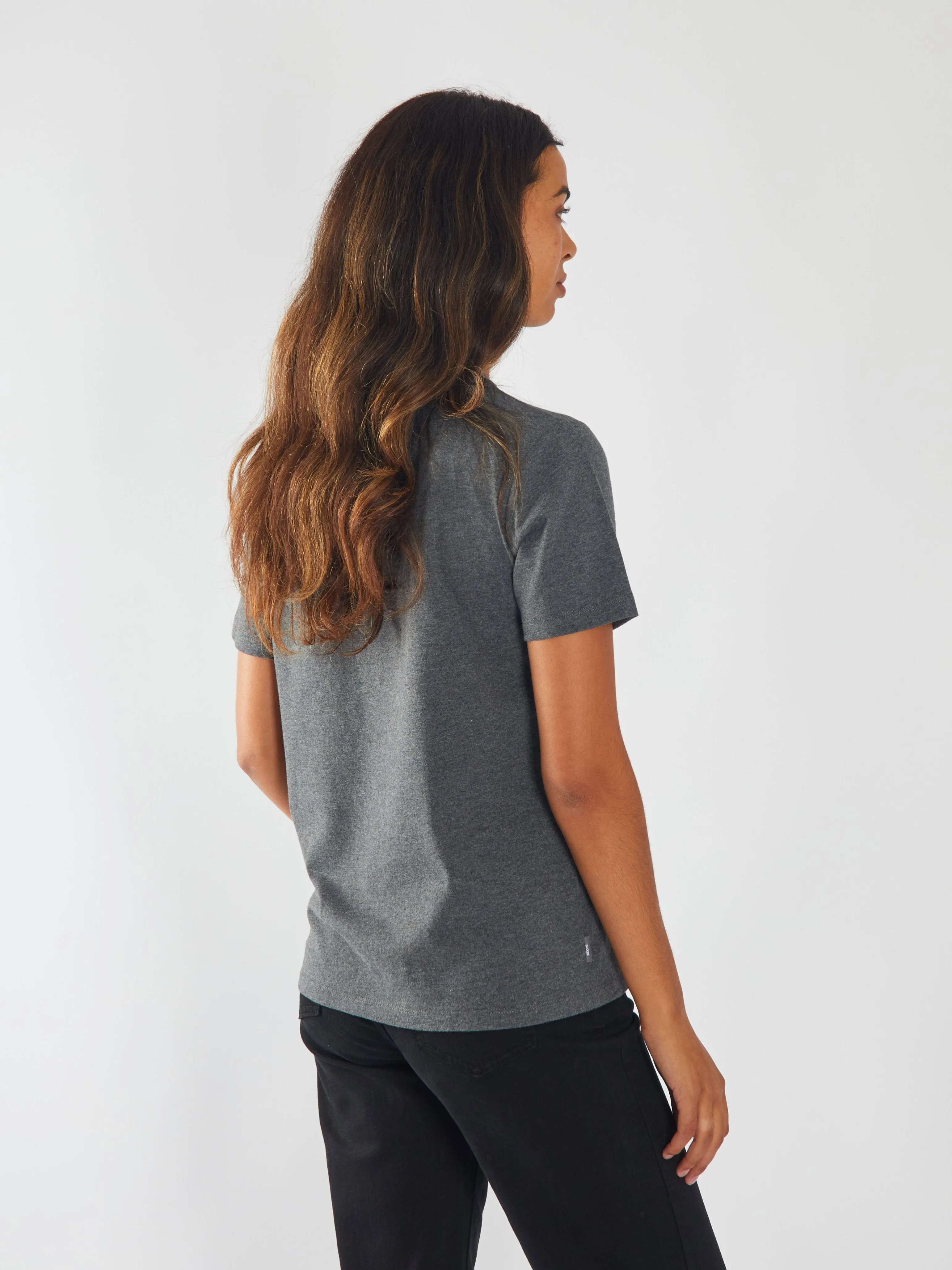 Monsoon Tee Grey Pebble Everyday Style Trend Spandex Enhanced Elasticity