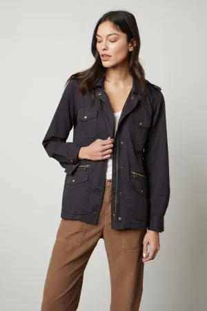 Easy Care Finish RUBY LIGHT-WEIGHT ARMY JACKET