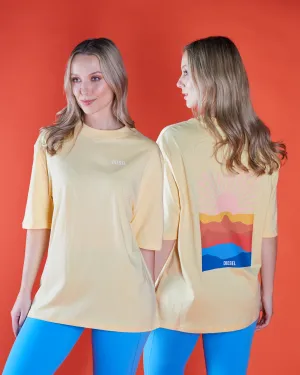 Valaria T-Shirt Dhalia Yellow Casual and Soft Versatile Fit
