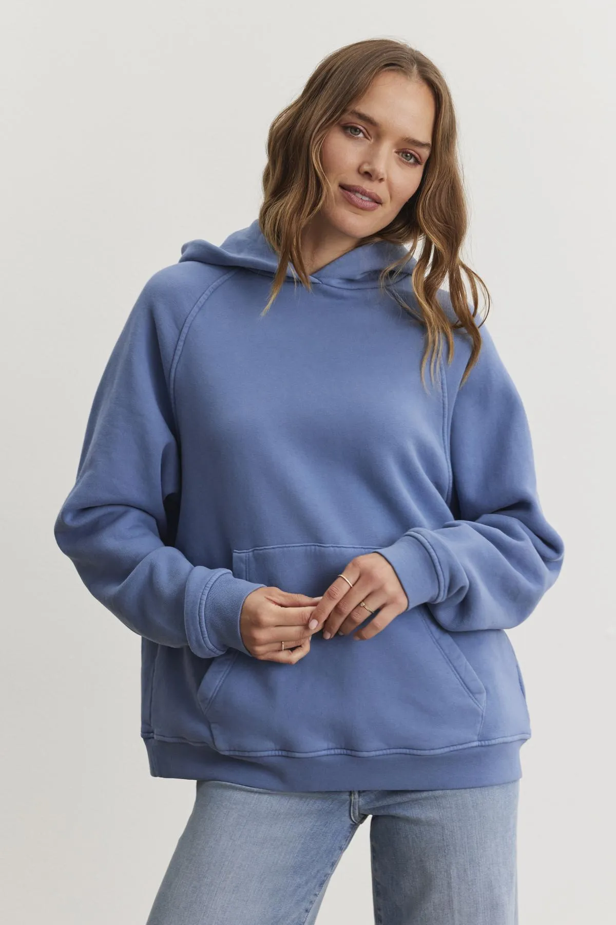 Layered Collar Muted Set VERONICA HOODIE