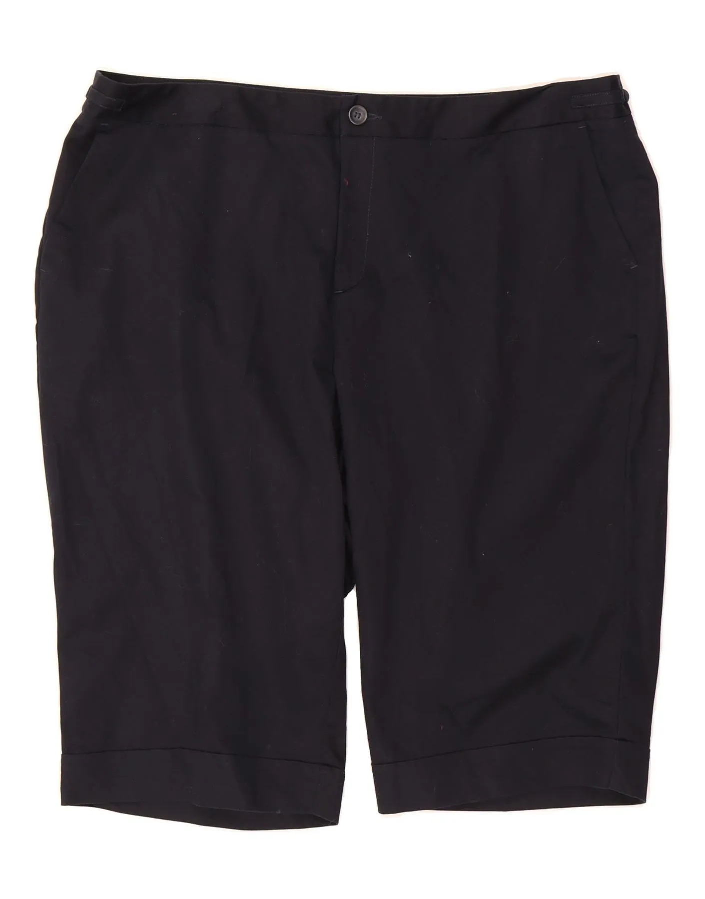 DOCKERS Womens Chino Shorts US 22 3XL W42  Navy Blue Cotton Stylish Design