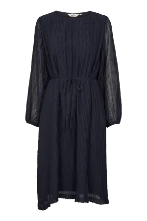 Dual Tones Cris Dress - Black