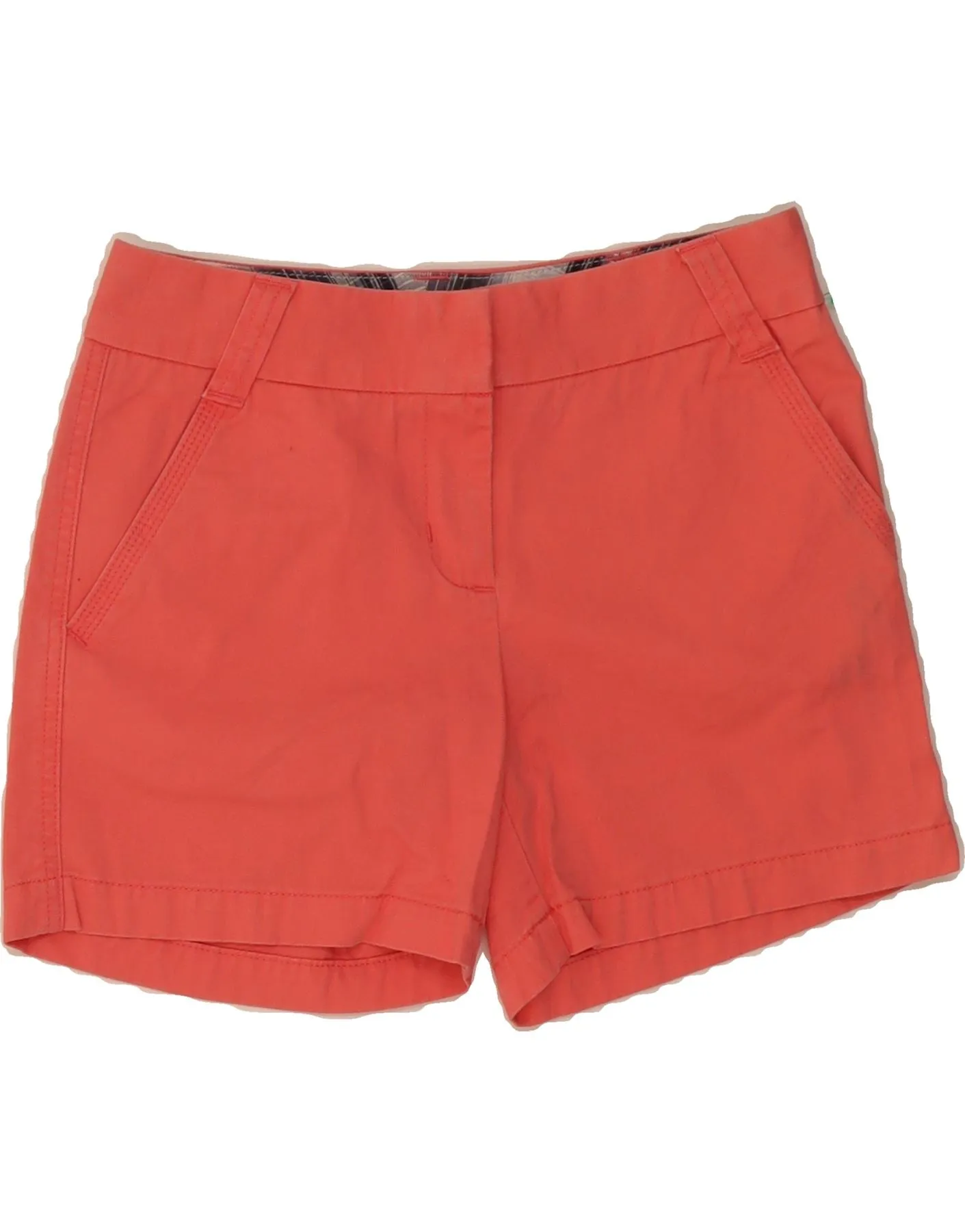 Urban Trend Unisex style J. CREW Womens Chino Shorts US 0 XS W30 Red Cotton