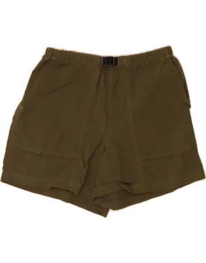 Durable Texture Multi Layer Stitching PATAGONIA Womens Casual Shorts Medium W30 Green Nylon