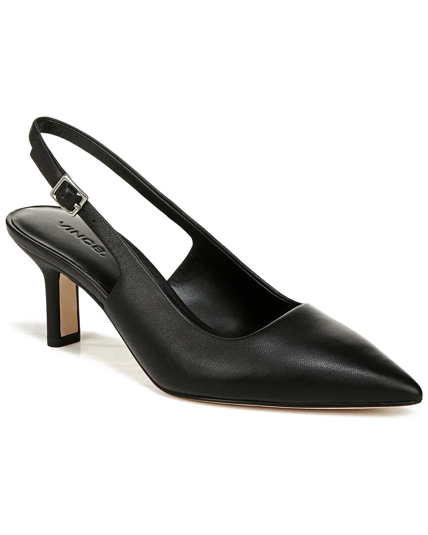 Vince Pandora-B Leather Slingback Comfy Footwear