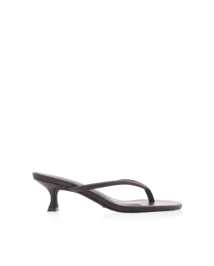 Pointed Toe Shoes ESTI - CHOCOLATE