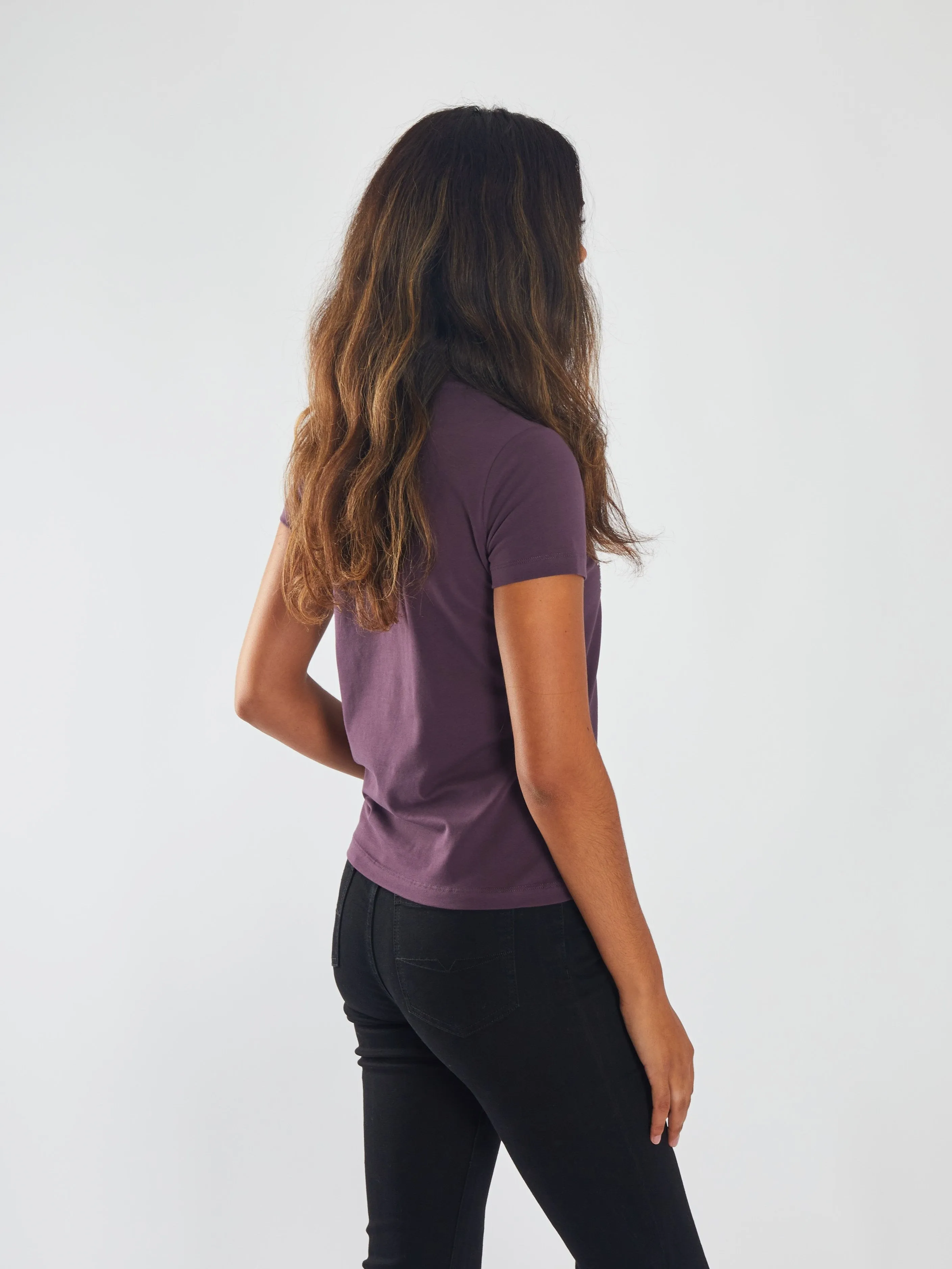 Mariana Tee Plum Perfect Timeless Style Versatile Layering Piece