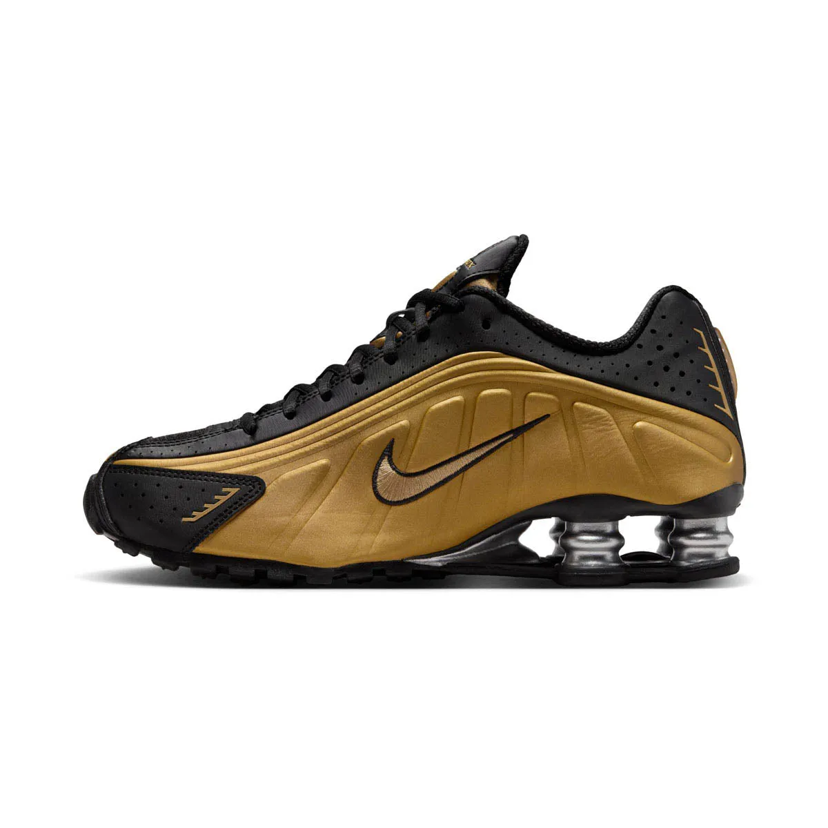 Nike Shox R4 'Black Metalic Gold' Women's Shoes snowy - day shoes