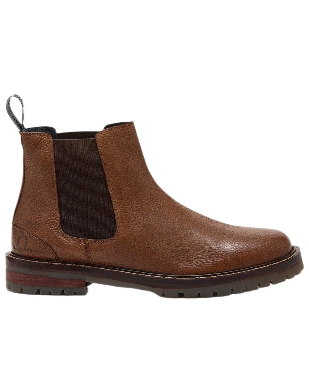 Chatham Mens Findhorn Classic Leather Chelsea Boots Thick sole
