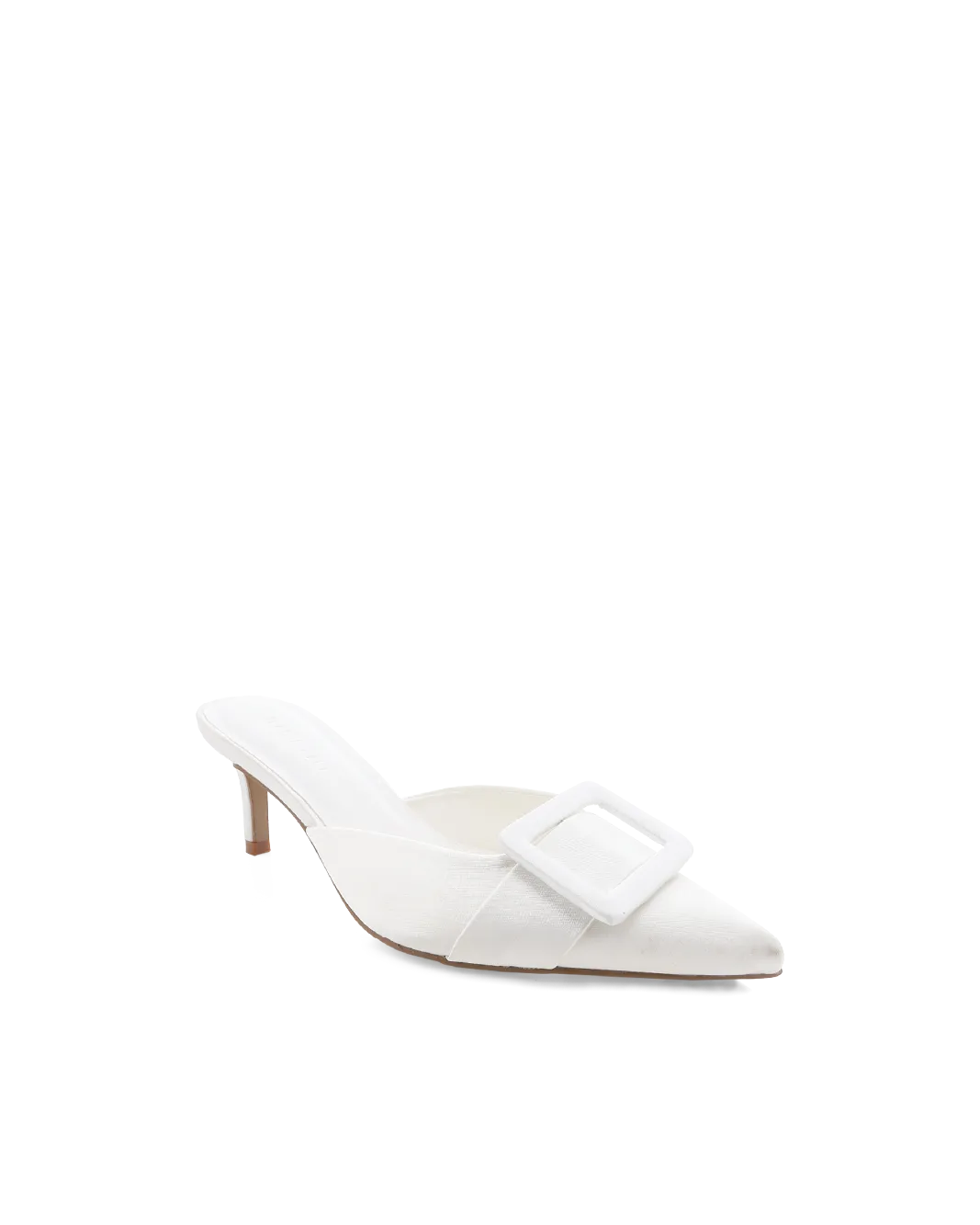 Comfortable Backstrap Traction Outsole YORKIE - WHITE SATIN
