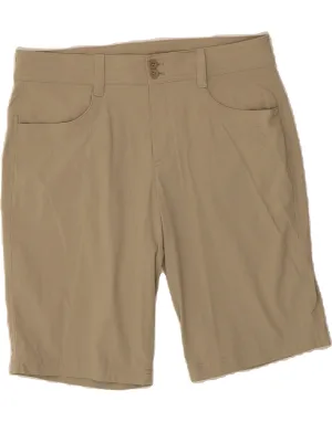 crew neck EDDIE BAUER Womens Casual Shorts US 12 Large W34  Khaki Nylon