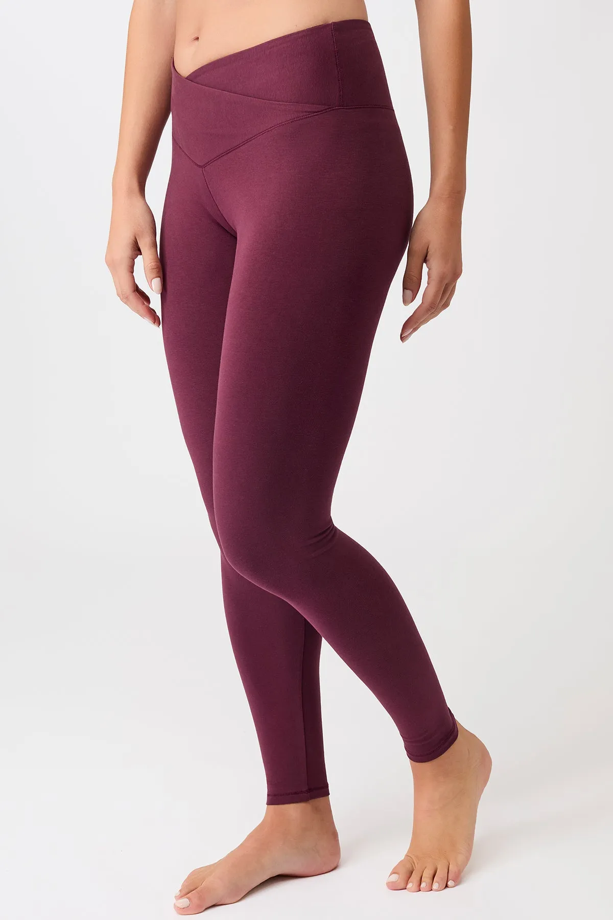 Trendy Comfort Feel Good Wrap Legging - Prism, GOTS