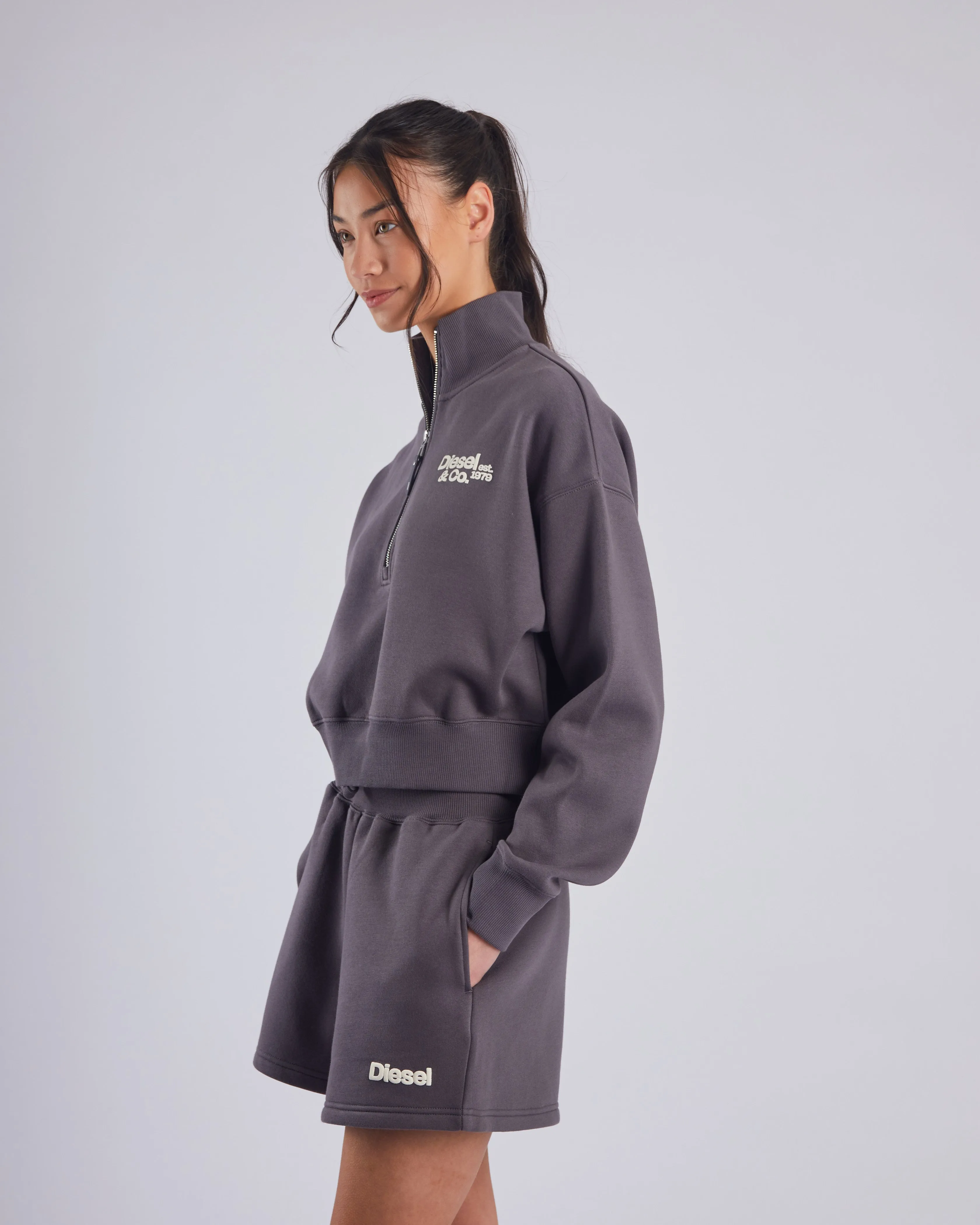 product mountain adventure spirit Raffaella Half Zip Dark Clay