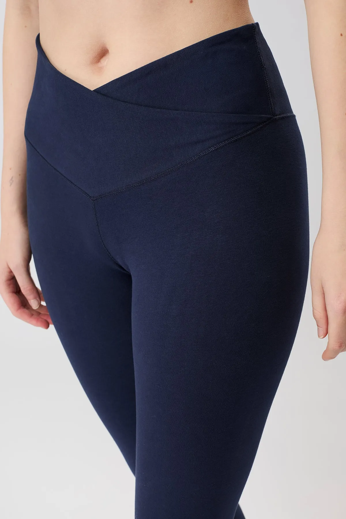 Relaxed Fit Wrap Legging - Night Sky, GOTS