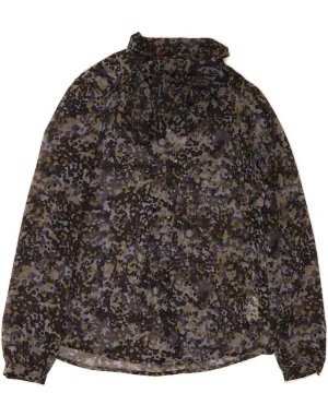 Gym Appropriate Evening Elegance SINEQUANONE Womens Shirt Blouse EU 36 Small Multicoloured Camouflage