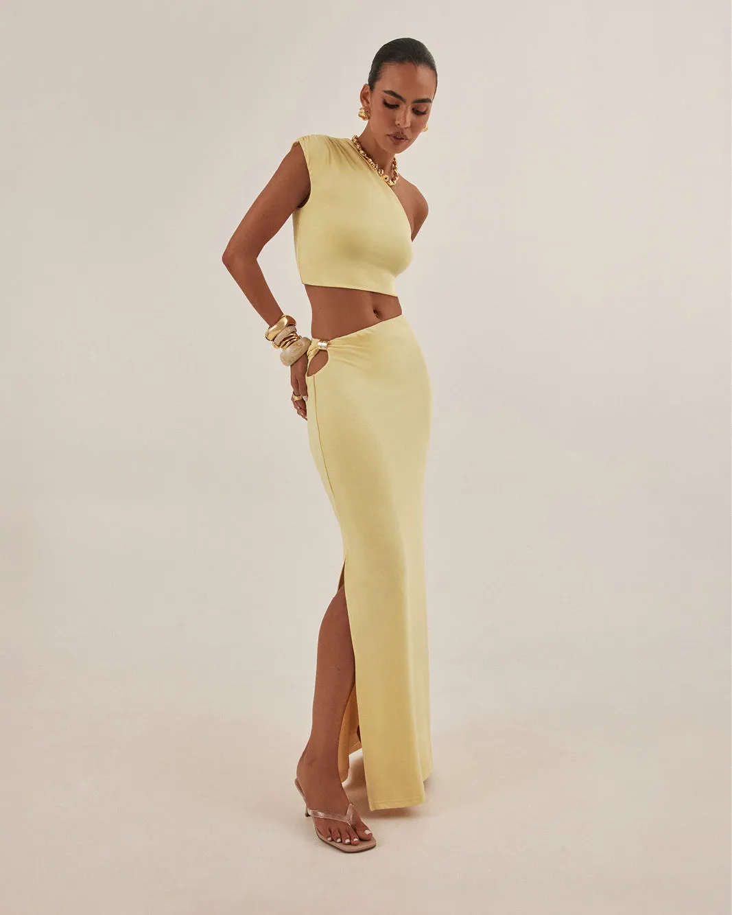 XAMI - CLEAR-NUDE Winter Heels Party Ready