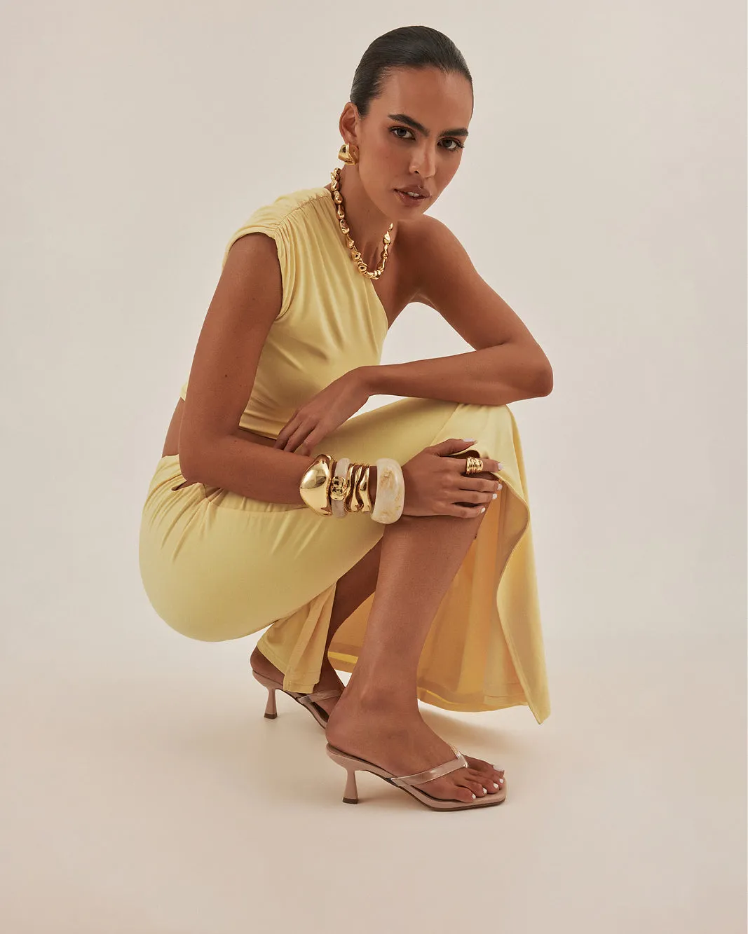 Bridal Flats and Heels XAMI - CLEAR-NUDE