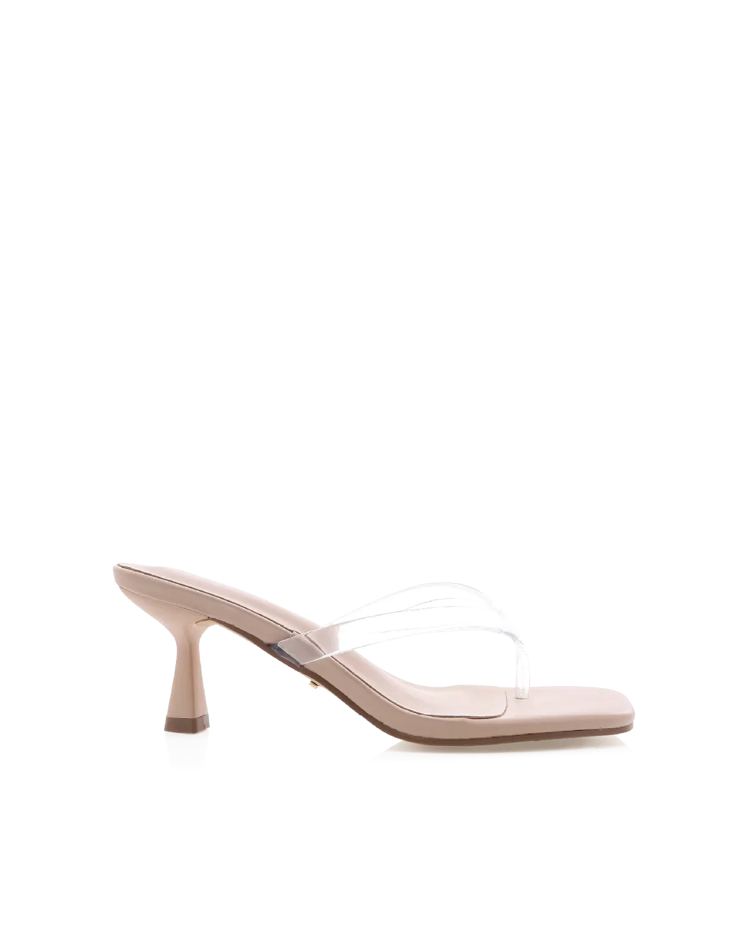 Chic Designer Heels XAMI - CLEAR-NUDE