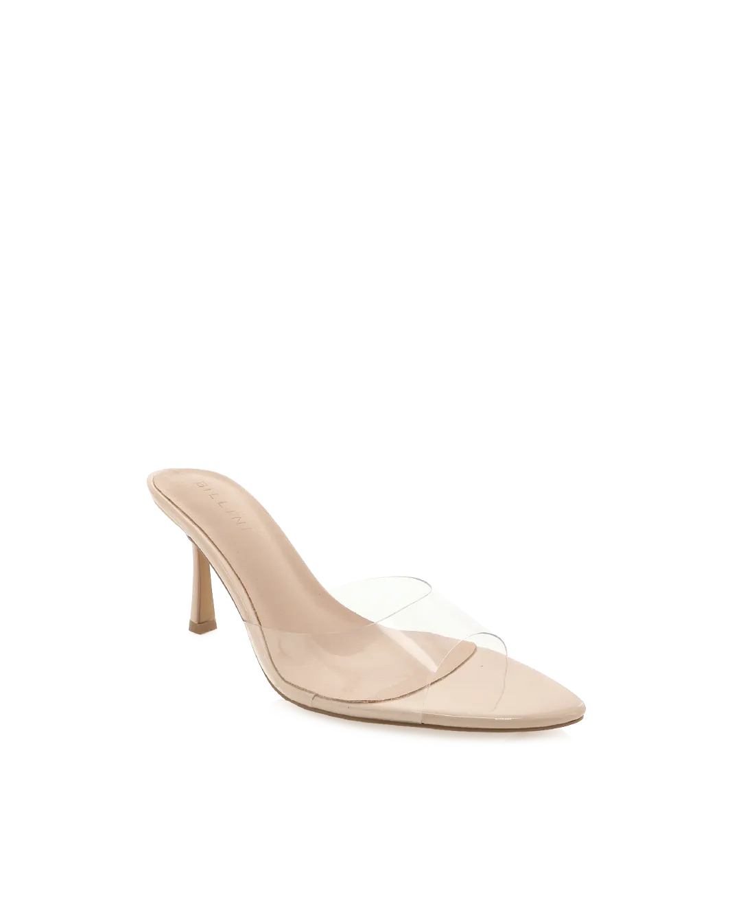 Designer Stilettos XAYANA - NUDE PATENT-CLEAR