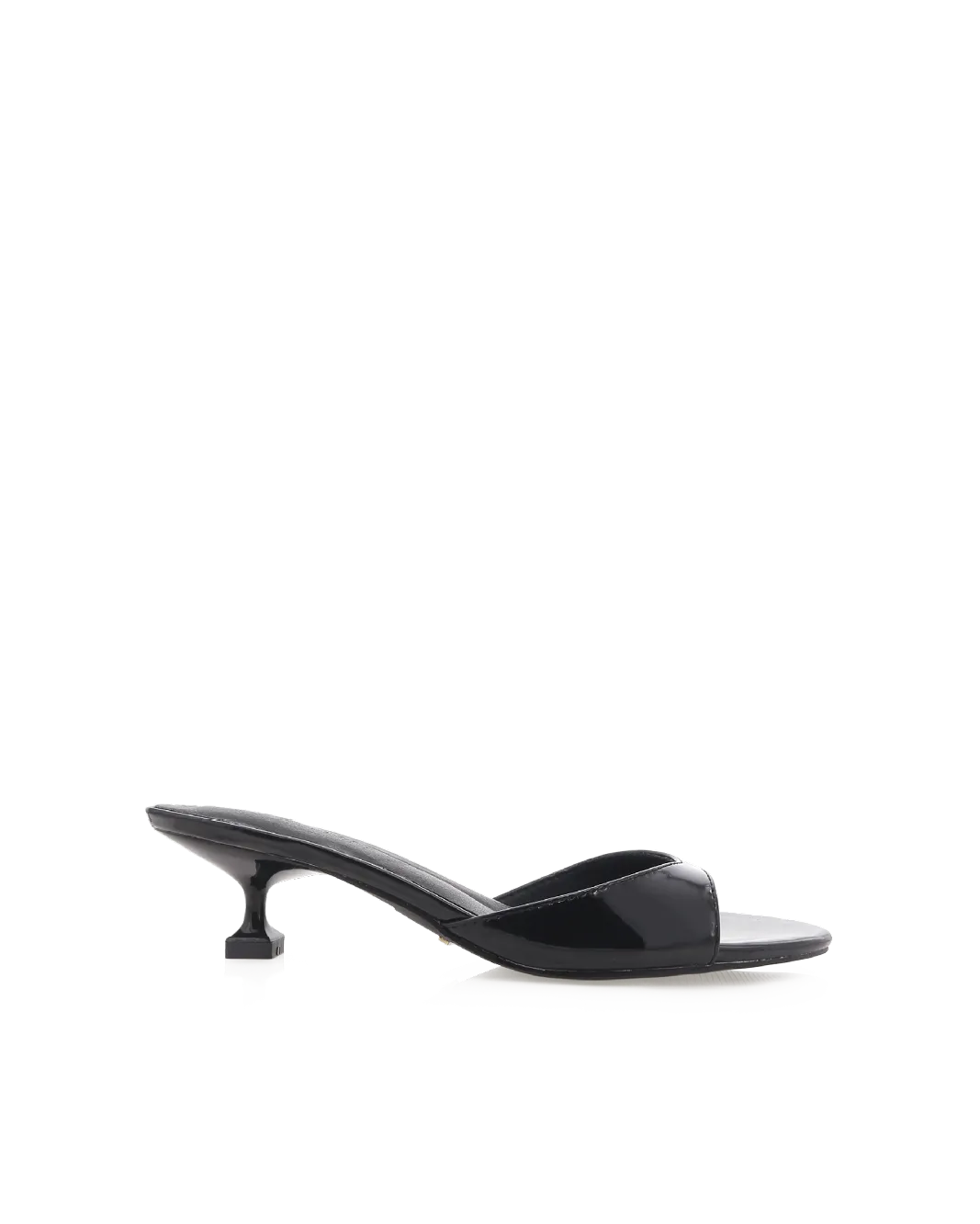 Open Heel Shoes YASSER - BLACK PATENT