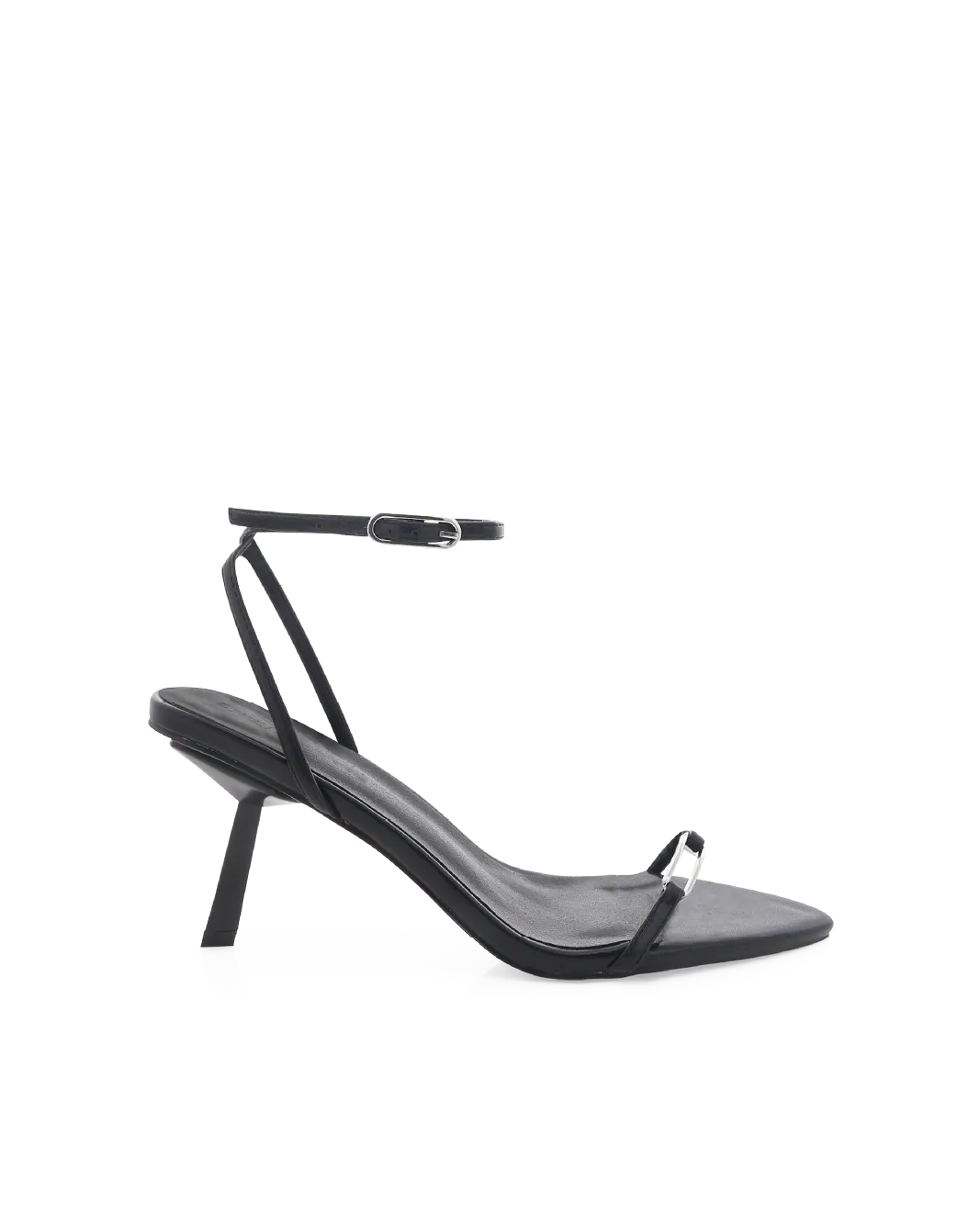 Chunky Heel Wedding Day Stilettos YOLETTE - BLACK